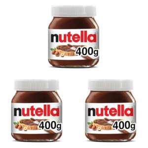 Nutella Hazelnut Spread With Cocoa For Breakfast, 13 Oz Jar (Pack of 3)