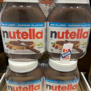 Ferrero Nutella Original Chocolate Hazelnut Spread (Large Jar Family Pack, 1kg)